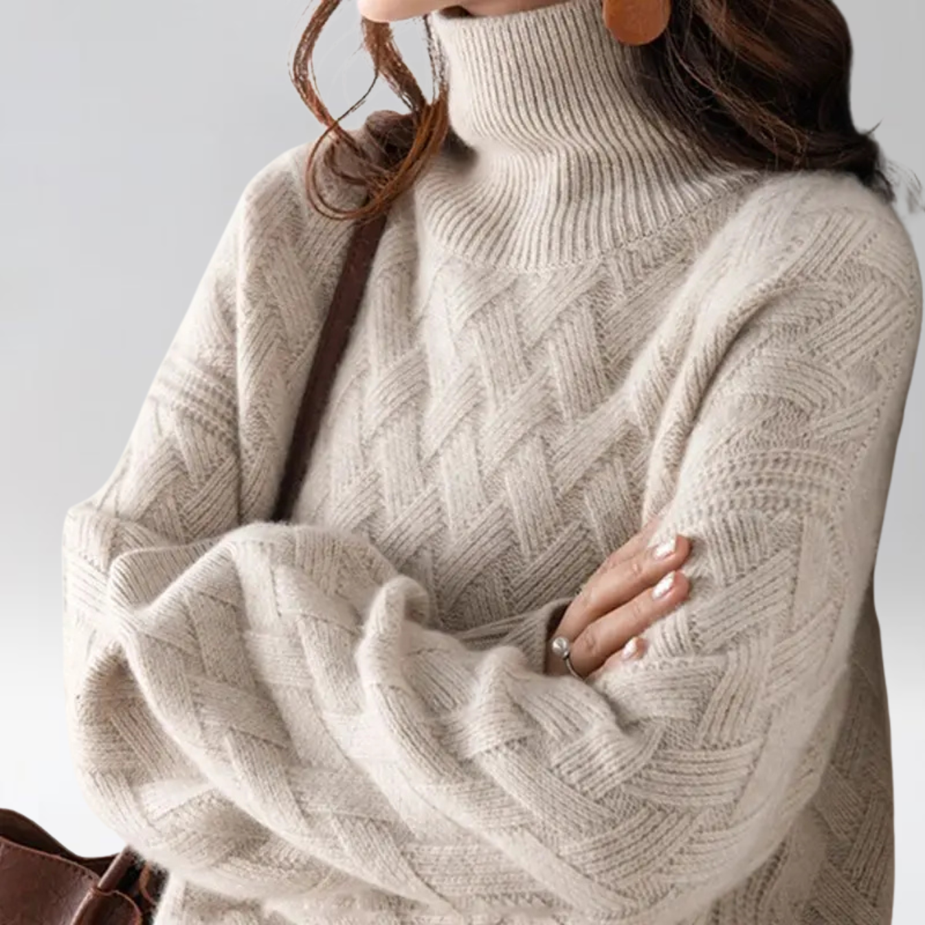 Lara™ | Pull col roulé