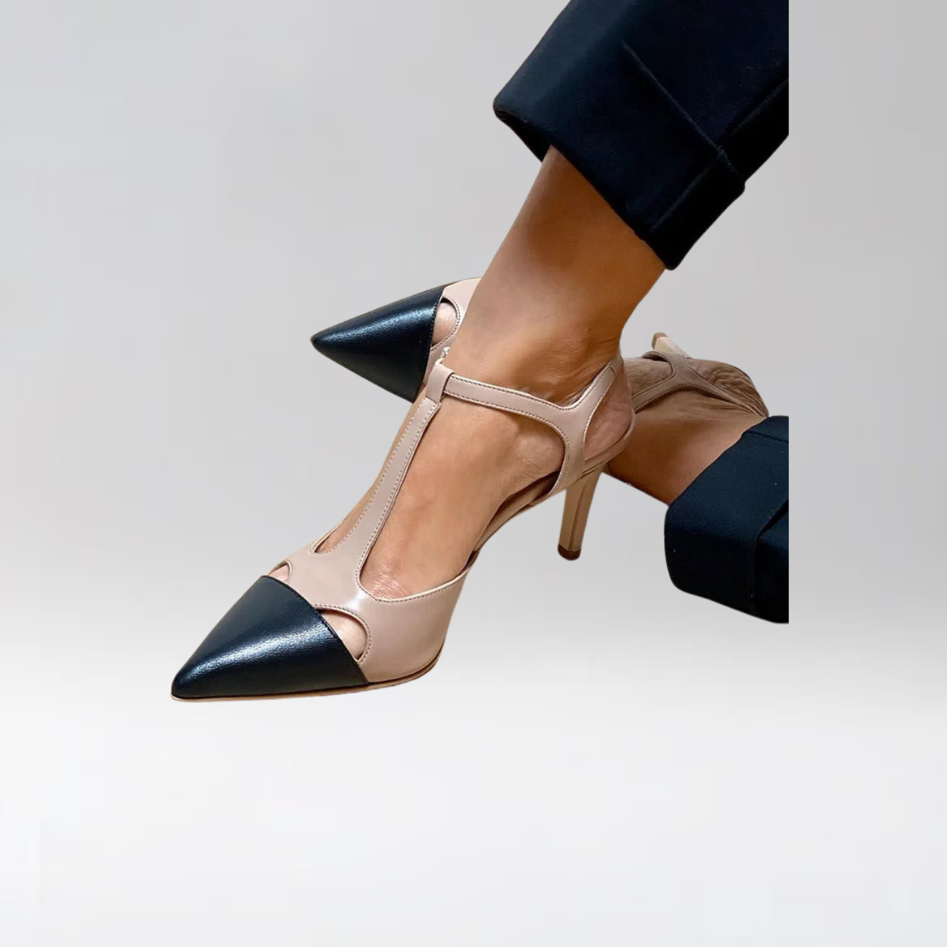 EVRARDINE™ | ESCARPINS BICOLORES