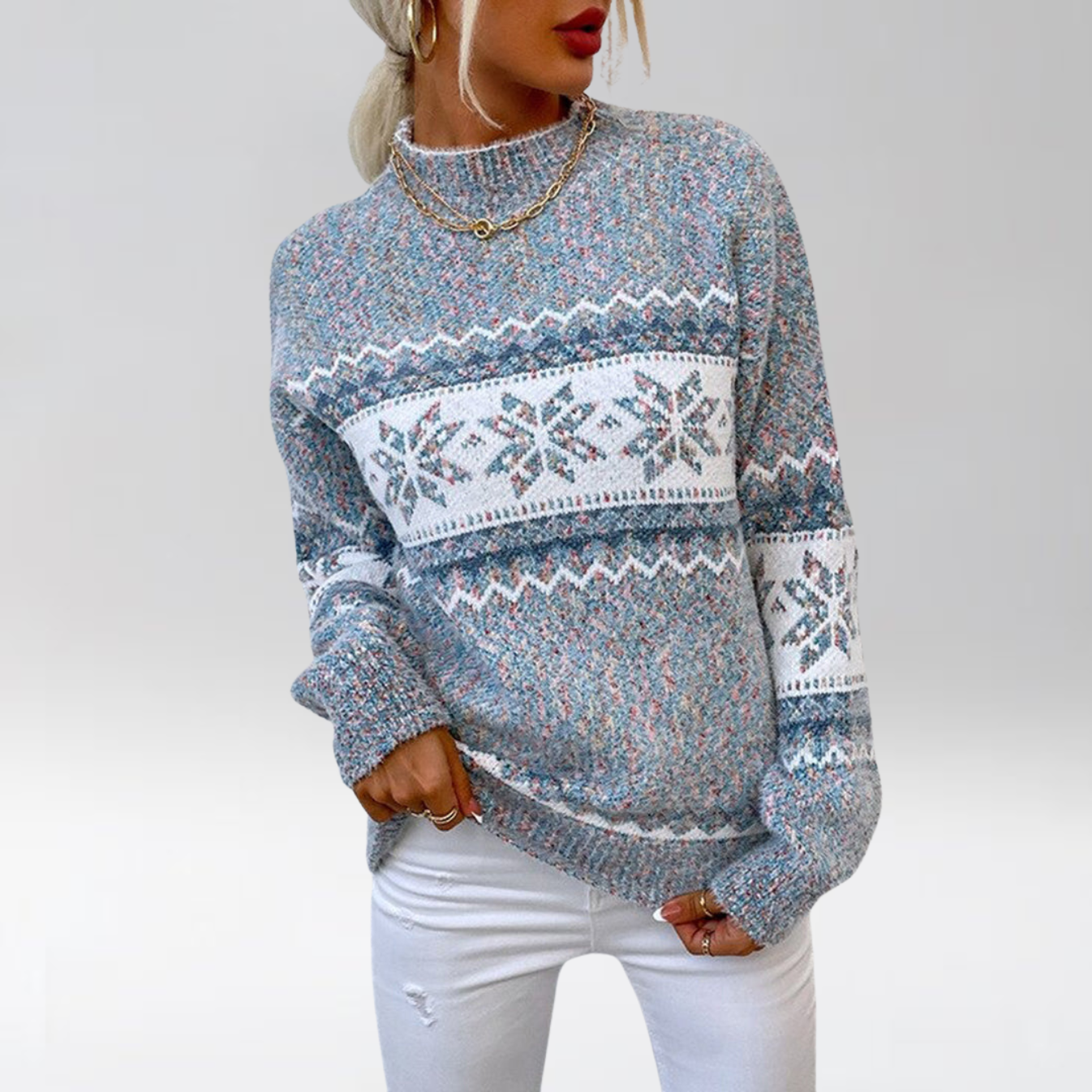 Xénia™ | Pull vintage doux