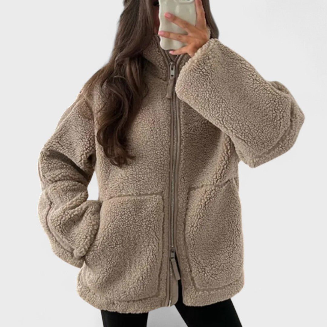Kaja™ — Manteau Peluche Doux
