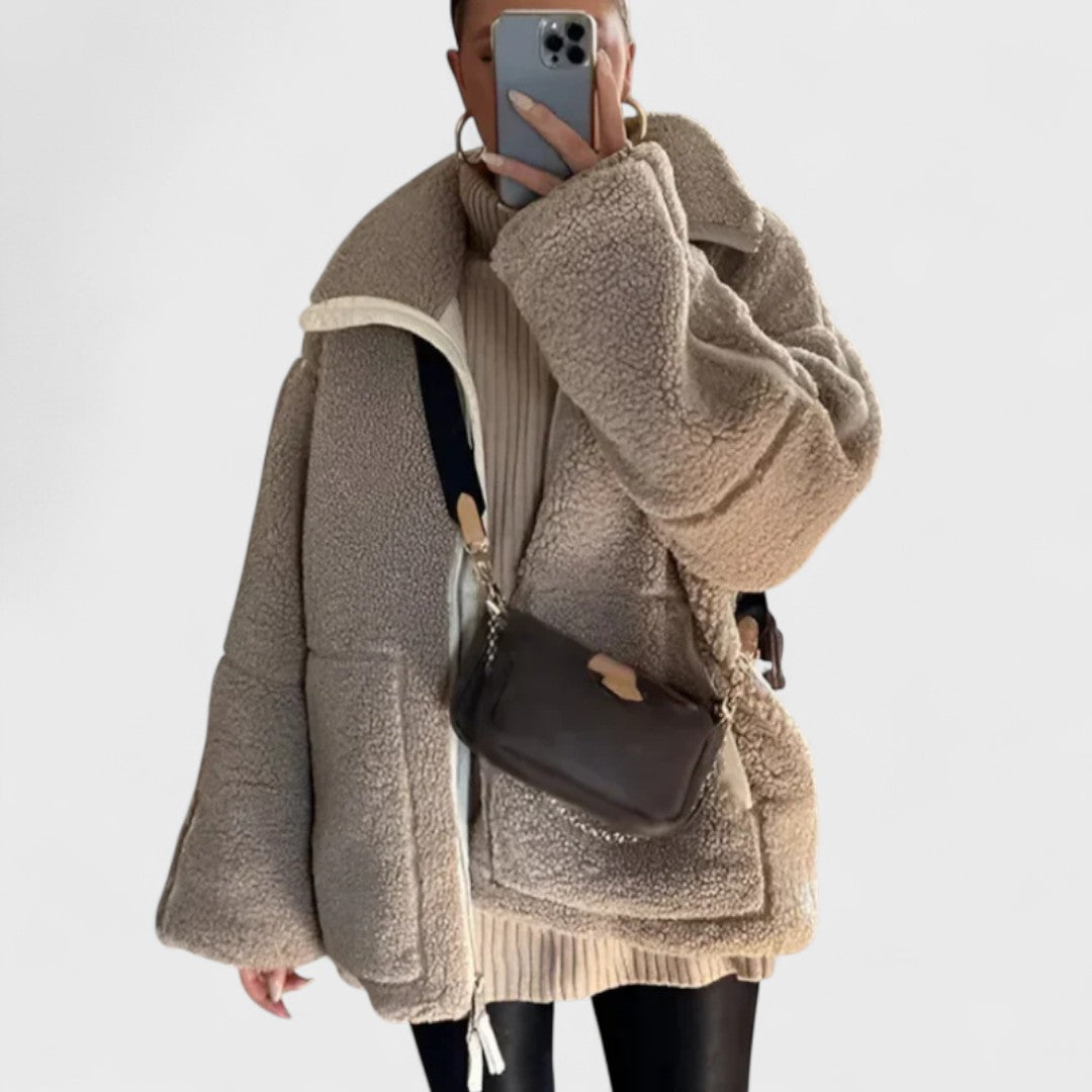 Kaja™ — Manteau Peluche Doux